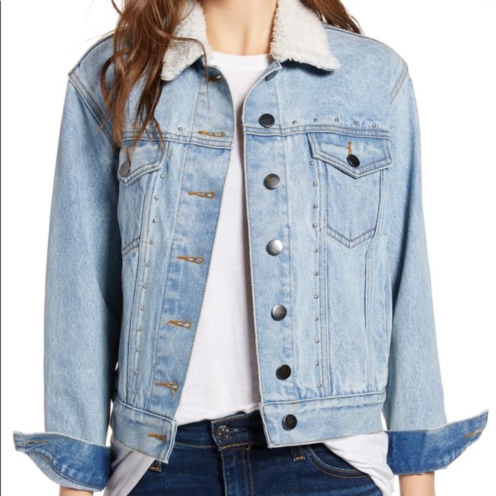 Rebecca Minkoff Clark Faux Shearling Jacket